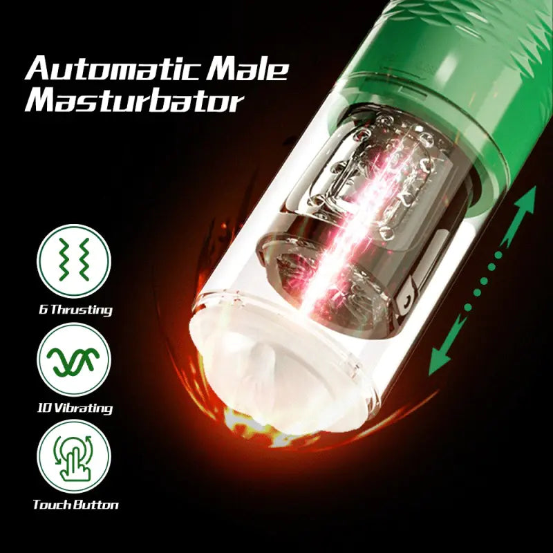 Storm Telescopic Smart Masturbation Cup