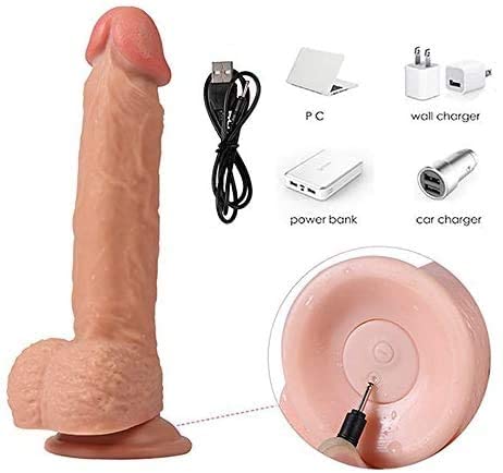 Realistic Penis Remote Control Dildo Vibrator - Lusty Age