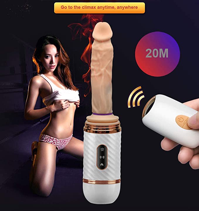 Remote Control Heating Telescopic Automatic Sex Machine - Lusty Age