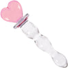 Crystal Glass Pleasure Wand Dildo - Lusty Age