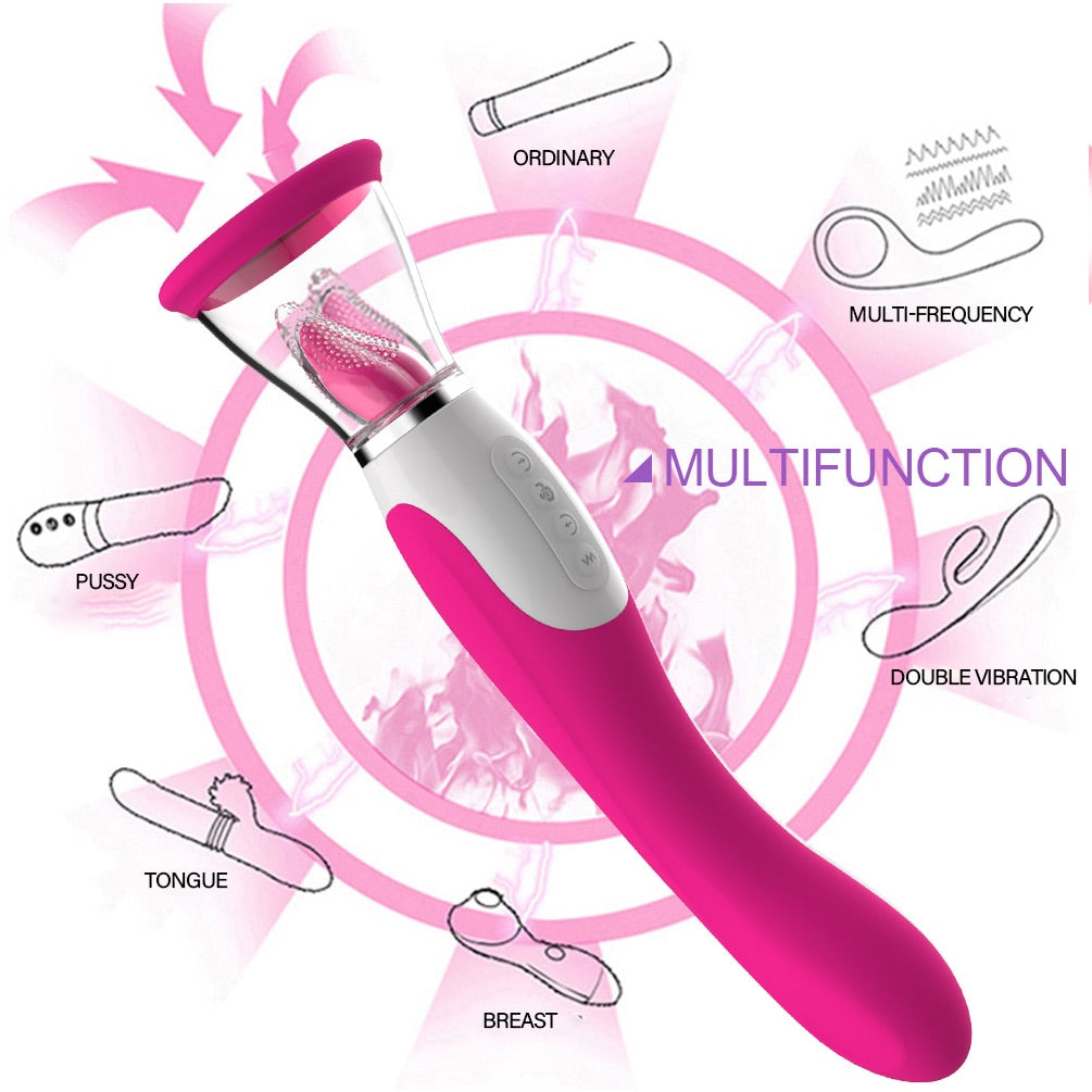 Sucking Vibrator With Tongue LustyAge Sucking Vibrator With Tongue LustyAge
