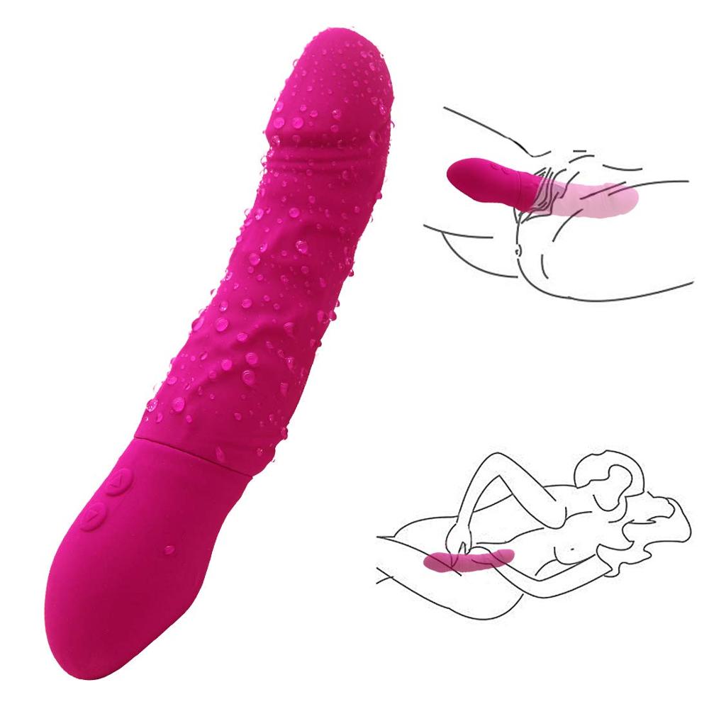 Realistic Dildo Wand Vibrator - Lusty Age