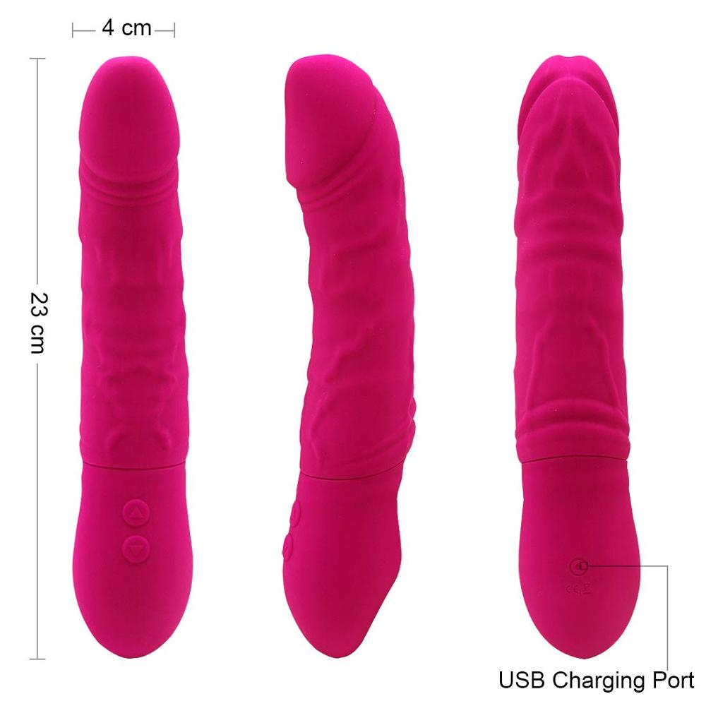 Realistic Dildo Wand Vibrator - Lusty Age