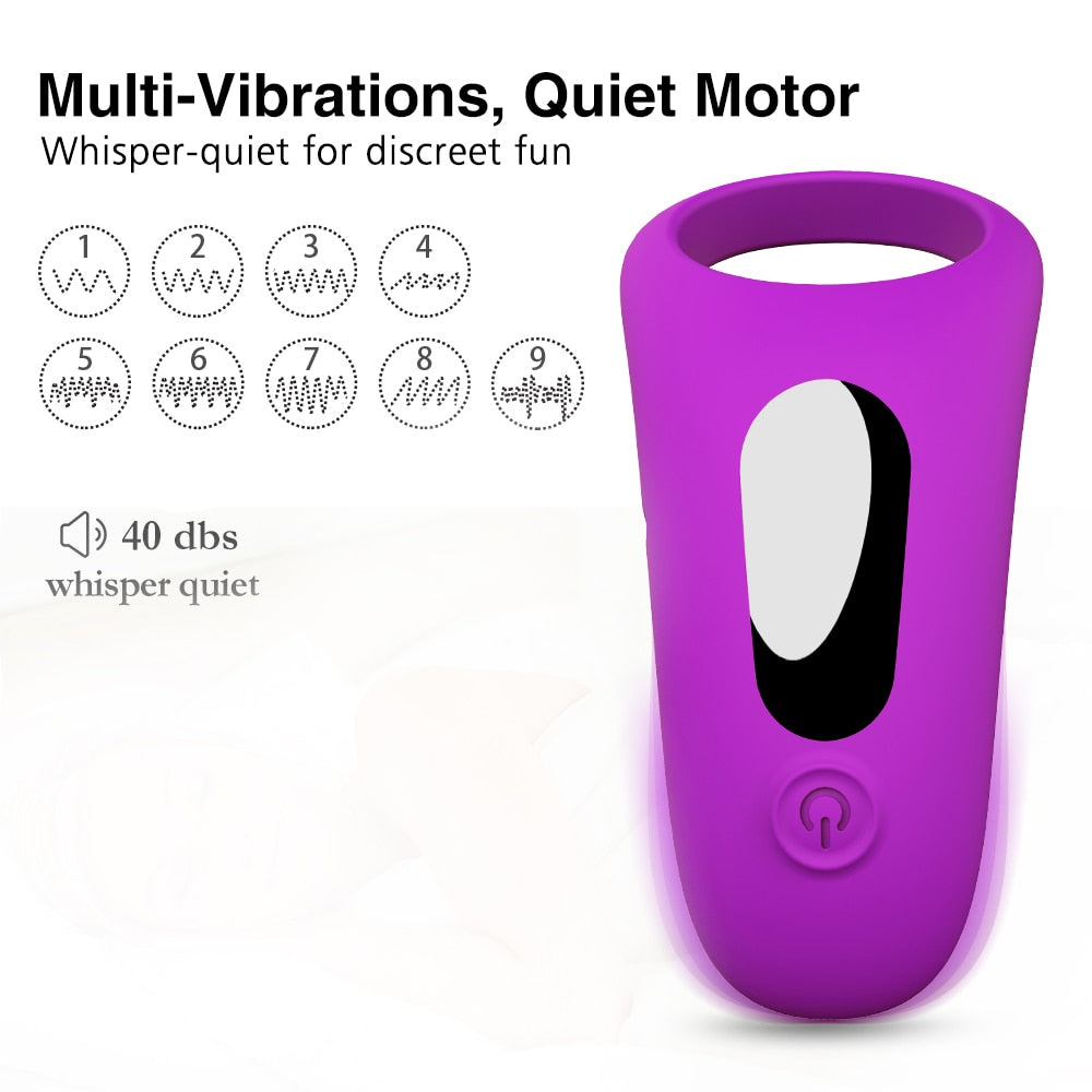 Wireless Remote Control Vibrator For Man Penis G-spot Clitoris - Lusty Age