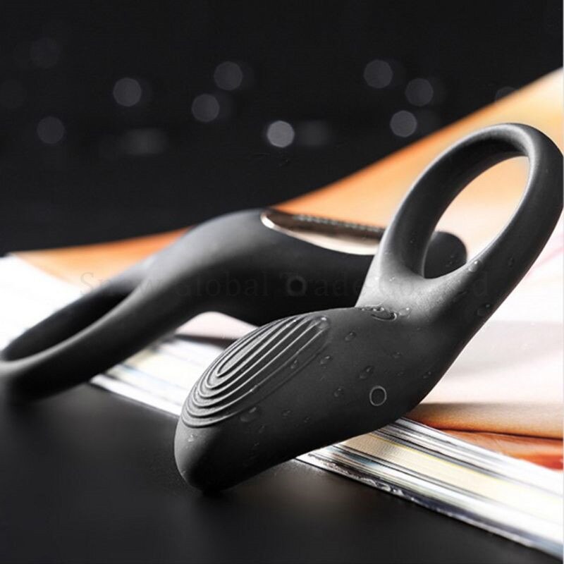 8 Vibration Modes Wireless Remote Control Penis Ring - Lusty Age