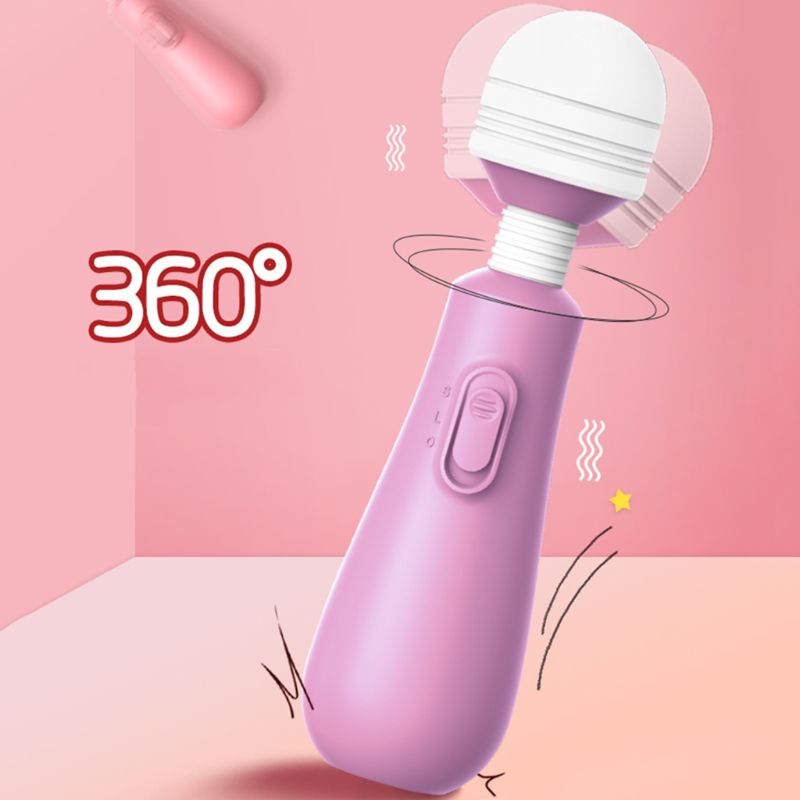 2 Speeds Cordless Portable Wand Massager Sex Toy - Lusty Age