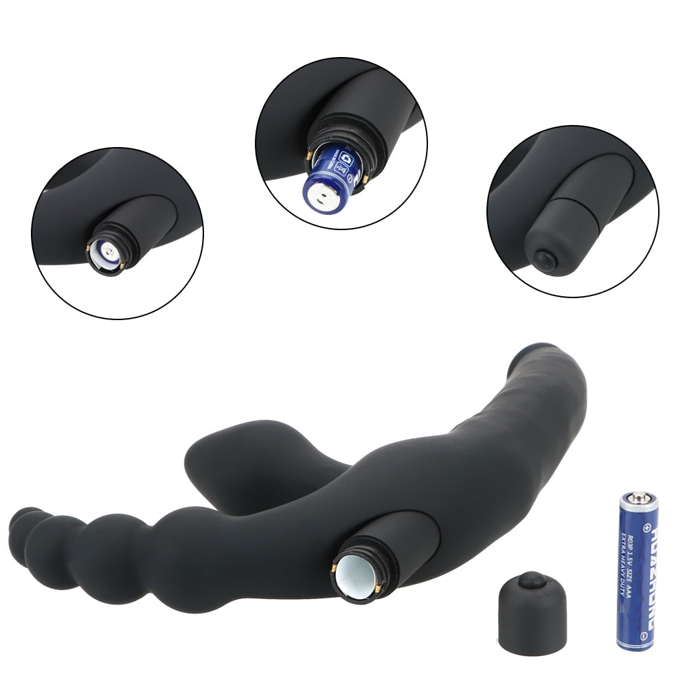 10 Speeds Dildo Vibrator Prostate Massager Anal Plug Vibrator - Lusty Age