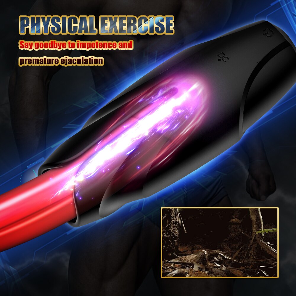 Penis Vibrator Glans Massager Male Masturbator - Lusty Age