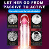 Penis Extender Cap Vibrators Sleeve Enlargement Condoms with Spikes - Lusty Age