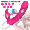 Rabbit Vibrator Sucking Vibration Heating G spot Clit Stimulator Dildo - Lusty Age