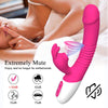 Rabbit Vibrator Sucking Vibration Heating G spot Clit Stimulator Dildo - Lusty Age