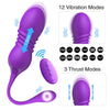 Telescopic Dildo Remote Control Vibrators for Women - Lusty Age