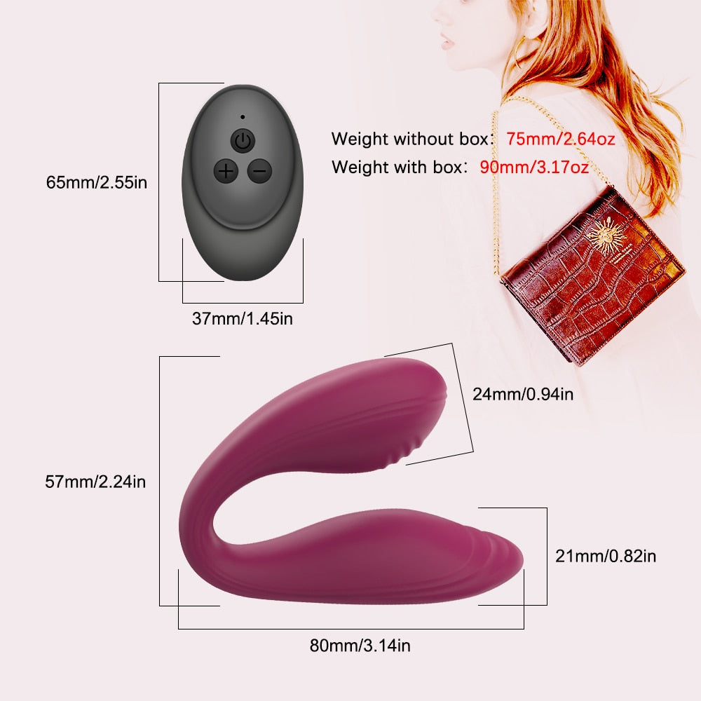 Remote Control Powerful Clitoris Vibrators for Women - Lusty Age