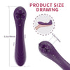 Clitoral Vibrator Trio of Fondling Nubs G Spot Dildo Vibrator - Lusty Age