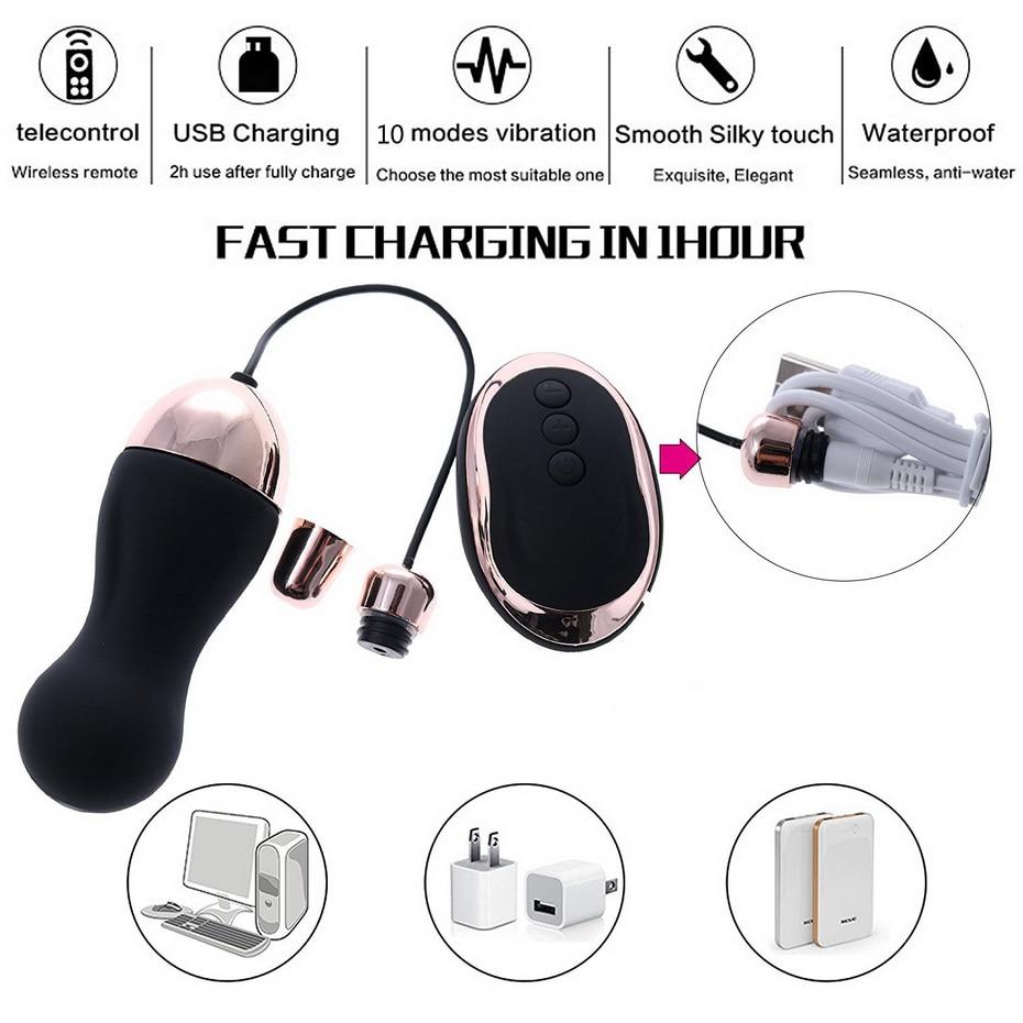 Wireless Remote Control Vibrator - Lusty Age